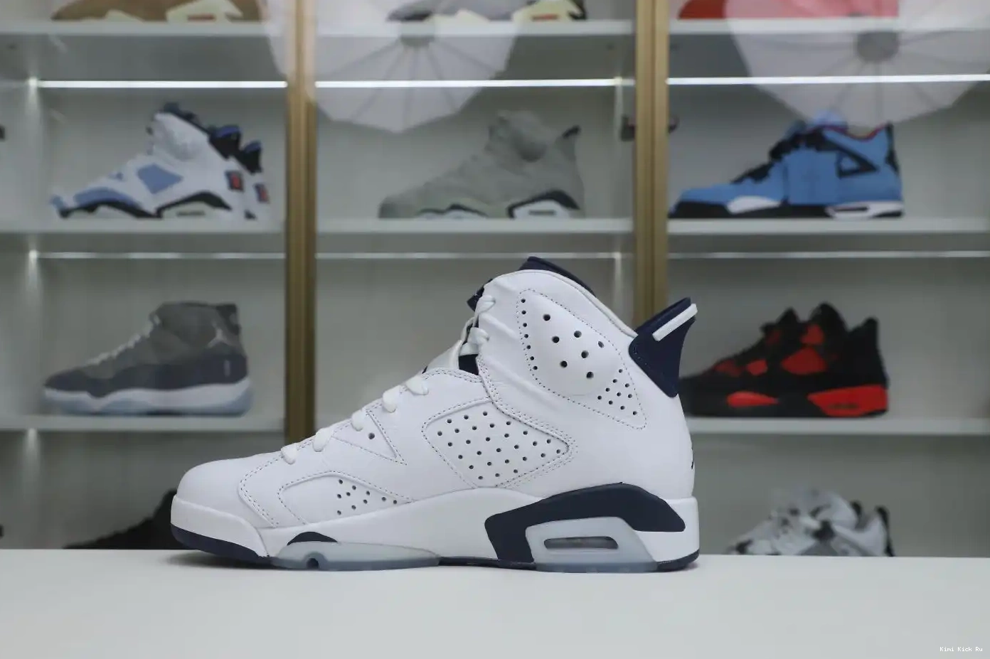 AIR 6 JORDAN MIDNIGHT Kimikick NAVY 0325